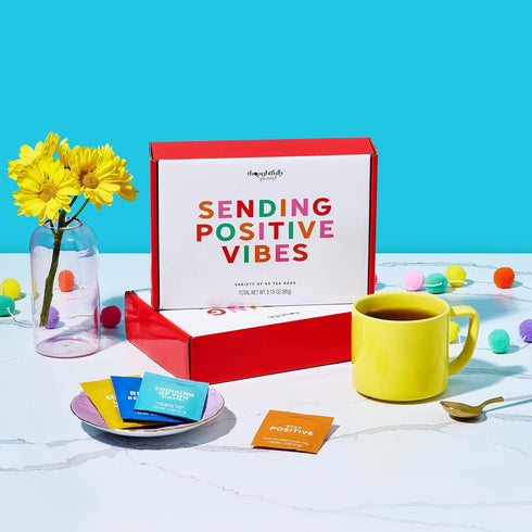 Sending Positive Vibes Get well Tea Gift Set